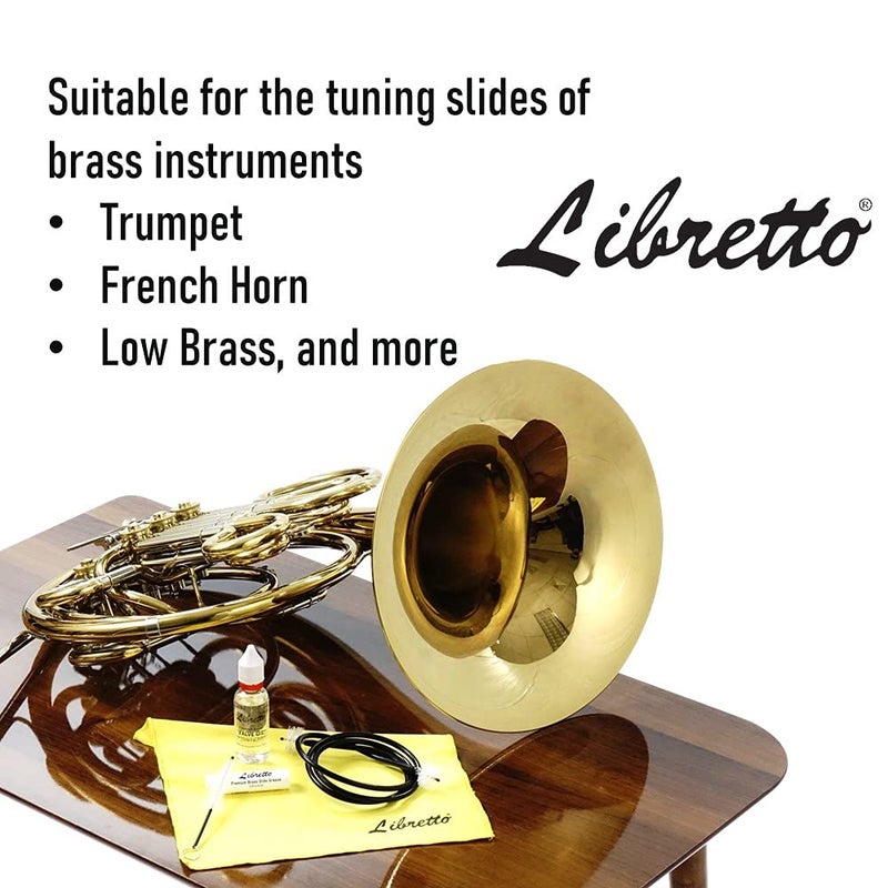 Libretto Premium Brass Slide Grease Stick, 0.16 oz (5 ml), Odorless & Pure, Great Materials from Japan, 100% Special-blended Formula, Thick & Sticky, Best to Extend Life of Trumpet, French Horn & Tuba - Image 5